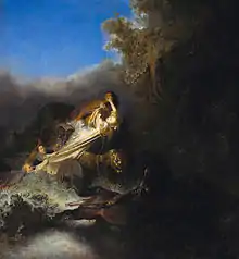 Rapto de Proserpina, de Rembrandt.