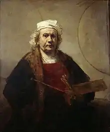 Autorretrato, Rembrandt