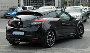 Renault Mégane Coupé RS.