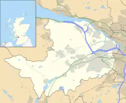 Lochwinnoch ubicada en Renfrewshire