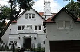 Residencia de Perón tras volver del exilio