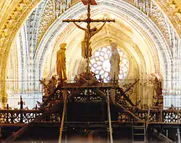 Cristo del Millón, catedral de Sevilla, siglo XIV.