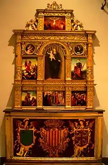 Retablo de la Virgen con el Niño, de Jerónimo Cosida (1569-1572).