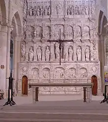 Retablo del monasterio de Poblet, de Damián Forment.