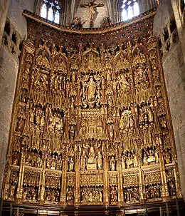 Retablo mayor de la Basílica de Lequeitio (1514).