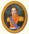 Autorretrato de Bernardo O'Higgins (1820) en el Templo Votivo de Maipú