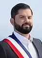 Chile ChileGabriel Boric FontPresidente de Chile(2022-Presente)