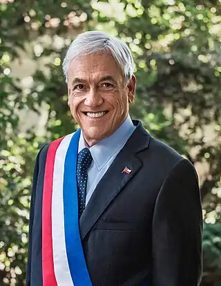 Chile ChileSebastián Piñera, presidente, invitado por el organizador