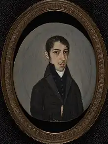 Retrato de Estanislao Vergara por José María Espinosa.