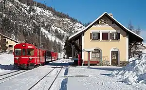 Coche cabina en Engadina.