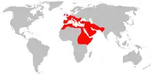 Mapa de distribución