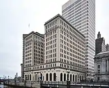 El edificio visto desde Canal Walk