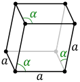 Trigonal romboédrico