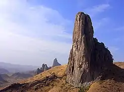 Cuello volcánico en Rhumsiki, al norte del país.