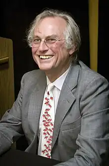 Biólogo evolucionista y humanista Richard Dawkins en una firma de libros en octubre de 2009.