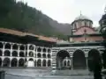 Pánoramica del Monasterio de Rila.