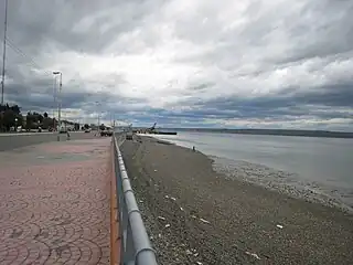 Desembocadura del río Gallegos