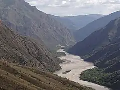 En inmediaciones al Parque nacional del Chicamocha