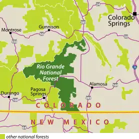 Mapa del bosque