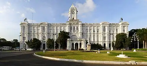 Ripon Building (1909-1913), parte de Chennai Corporation en Chennai