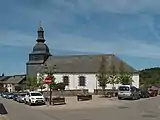 Rochehaut, la iglesia: l'église Saint-Firmin