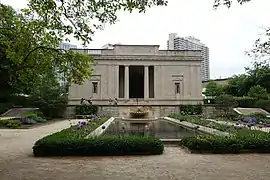 Museo Rodin, Filadelfia (1926-1929), Jacques Gréber, arquitecto paisajista