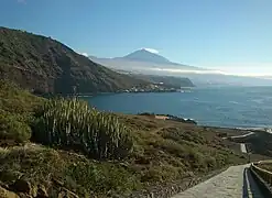 El Teide desde Rojas, El Sauzal.