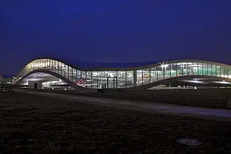 Rolex Learning center.