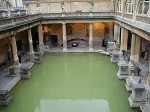 Baños romanos en Bath