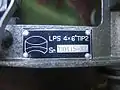Número de serie de la mira telescópica LPS 4x6° TIP2.