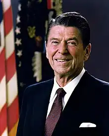 Presidente de EE.UU. Ronald Reagan