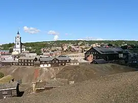 Ciudad minera de Røros y la Circunferencia