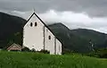 Iglesia de Kvinnherad en  Rosendal