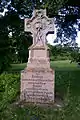 Memorial por los soldados caídos de los regimientos de infantería bávaros 4, 7 y 10 en Vogelsberg, cerca de Rossbrunn