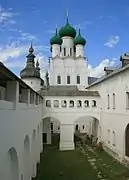 Pasaje del palacio Rojo a la muralla oeste