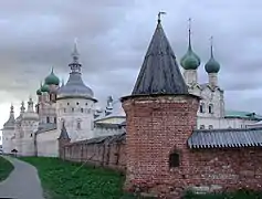 Las murallas del Kremlin de Rostov