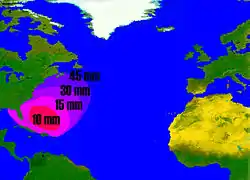 Mapa de alcance