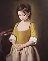 Retrato de niña, la penitente