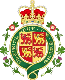 Escudo del País de Gales