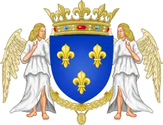 Escudo real de armas de los Valois monarcas de Francia