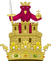 Cimera del Castillo y el León(España)