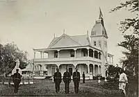 El Palacio Real en el año 1900.