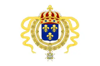 Estandarte del Rey Luís XIV(1643-1715)