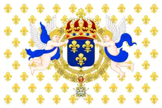 Bandera de Reino de Francia