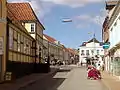 Centro de la ciudad Rudkøbing