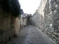 La rue du Général-Meusnier vista desde el noroeste.