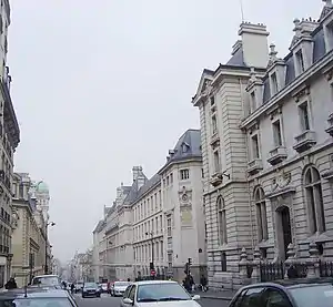 Vue de la façade de Louis-le-Grand