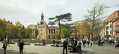 La contraportada.