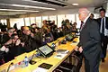 Rueda de prensa del Banco Sabadell por la adquisición de Banco CAM