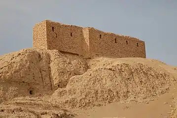 Reconstrucción del ekur ("casa en la montaña") o templo de Nippur.